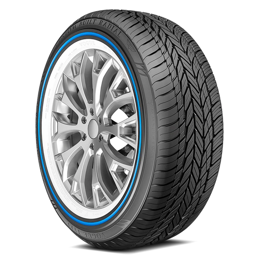 Vogue Custom Built Radial Viii Blue Stripe Tires 245/45R19 03306301