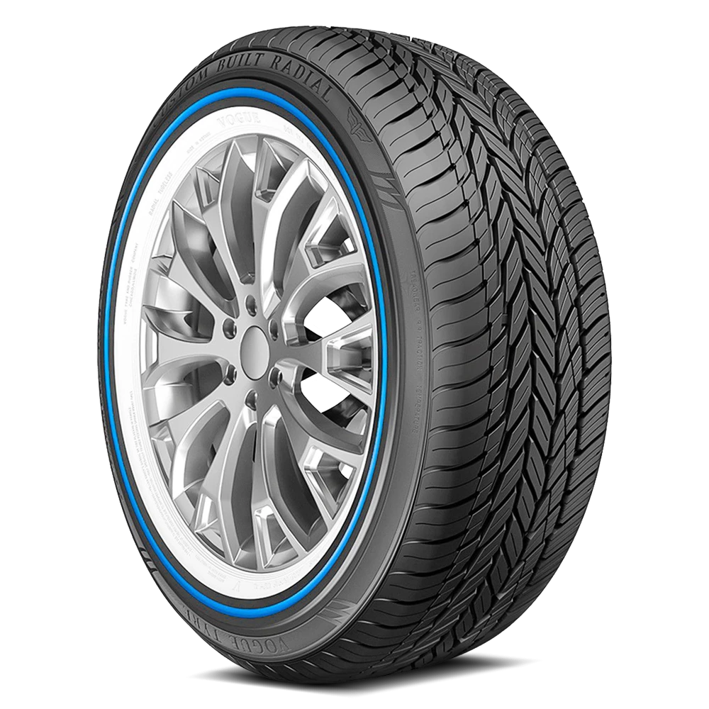 Vogue Custom Built Radial Viii Blue Stripe Tires 245/40R20 03317065