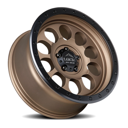 Lock Offroad 50CAL DBRZ 20x9 +0 5x127mm 71.6mm Matte
