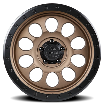 Lock Offroad 50CAL DBRZ 17x9 +0 5x127mm 71.6mm Matte
