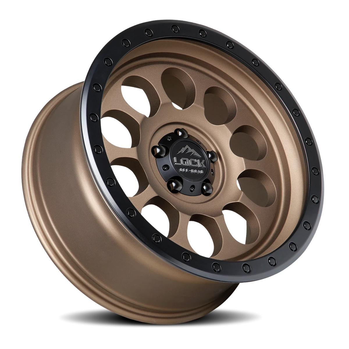 Lock Offroad 50CAL DBRZ 17x9 +0 6x139.7mm 106.2mm Matte