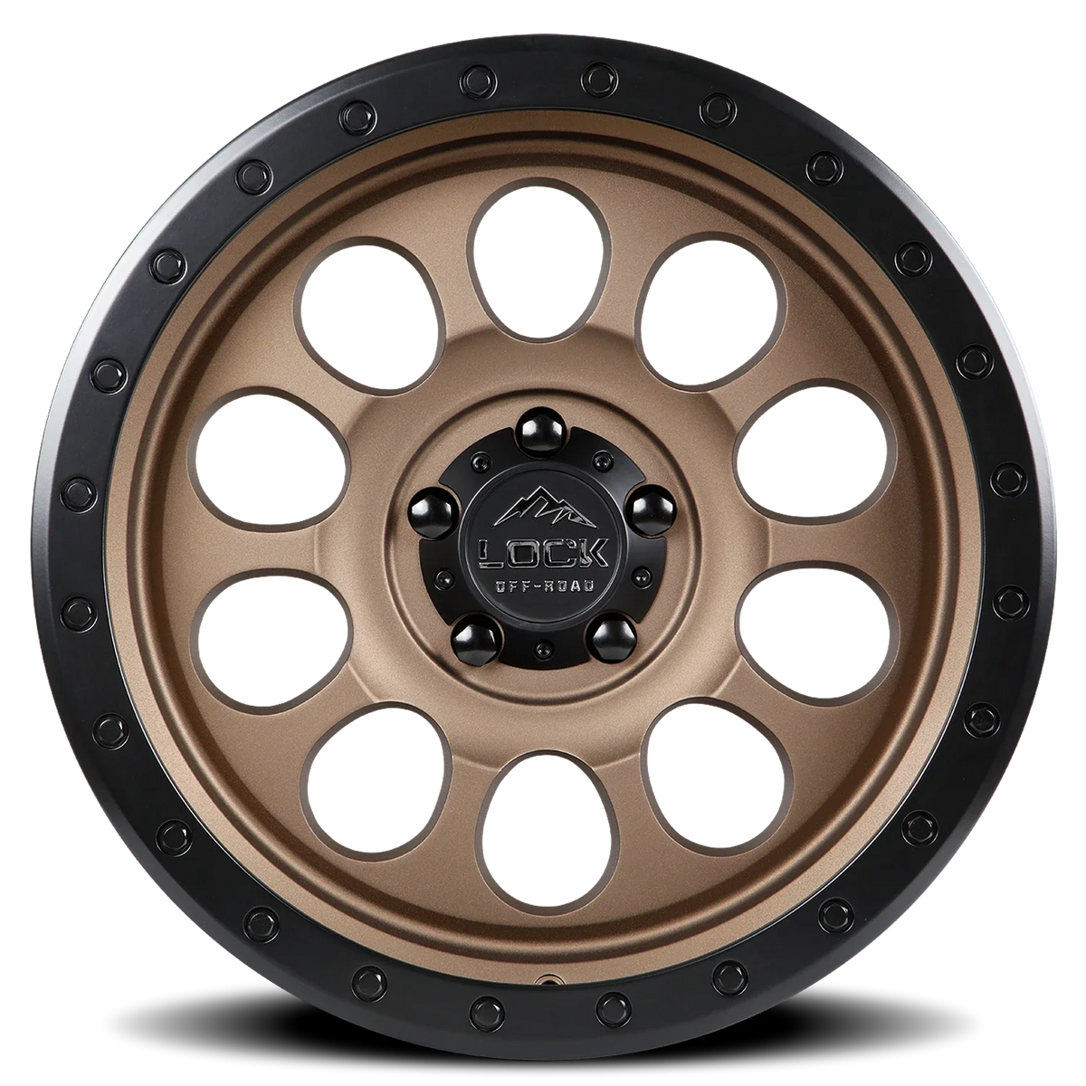 Lock Offroad 50CAL DBRZ 17x9 +0 6x135mm 87.1mm Matte