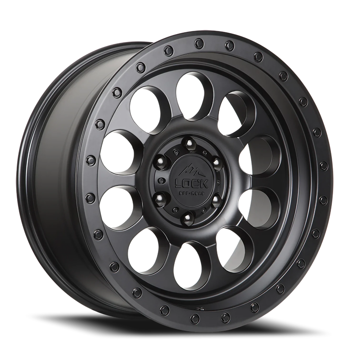 Lock Offroad 50CAL MB 20x9 +0 5x127mm 71.6mm Matte