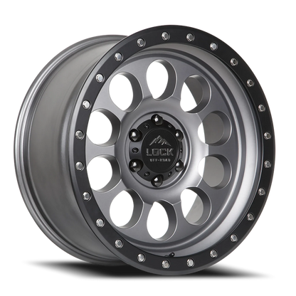 Lock Offroad 50CAL MG 17x9 -12 5x127mm 71.6mm Matte