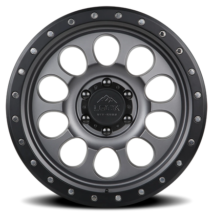 Lock Offroad 50CAL MG 17x9 +0 5x127mm 71.6mm Matte