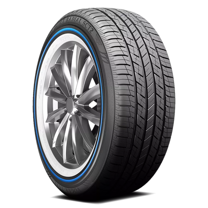 Vogue Custom Built Radial SCT2 Blue Stripe Tires 285/45R22 03313221