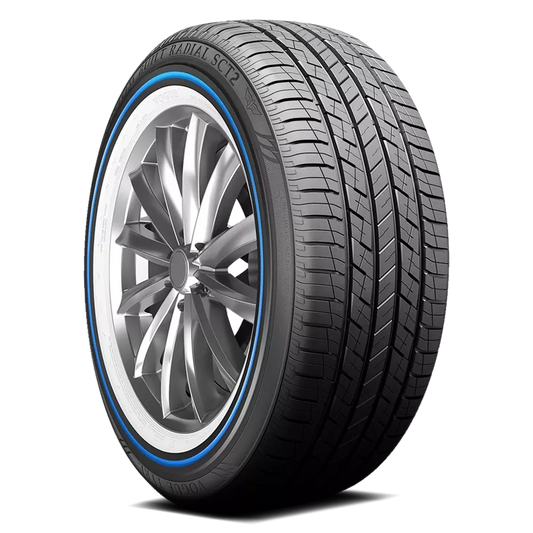 Vogue Custom Built Radial SCT2 Blue Stripe Tires 285/45R22 03313221