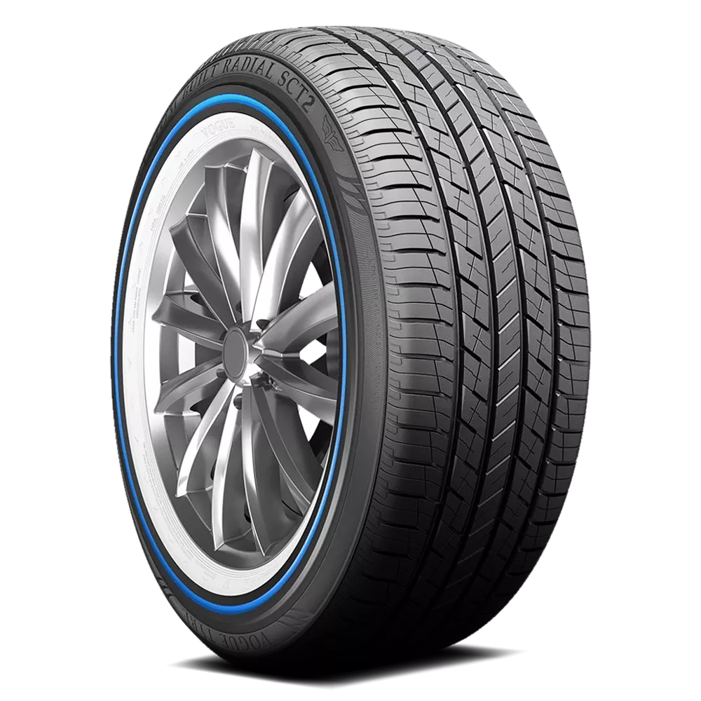 Vogue Custom Built Radial SCT2 Blue Stripe Tires 305/35R24 03313241