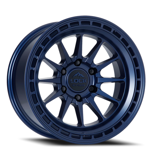 Lock Offroad Baja BLU 17x9 +0 5x127mm 71.5mm Matte