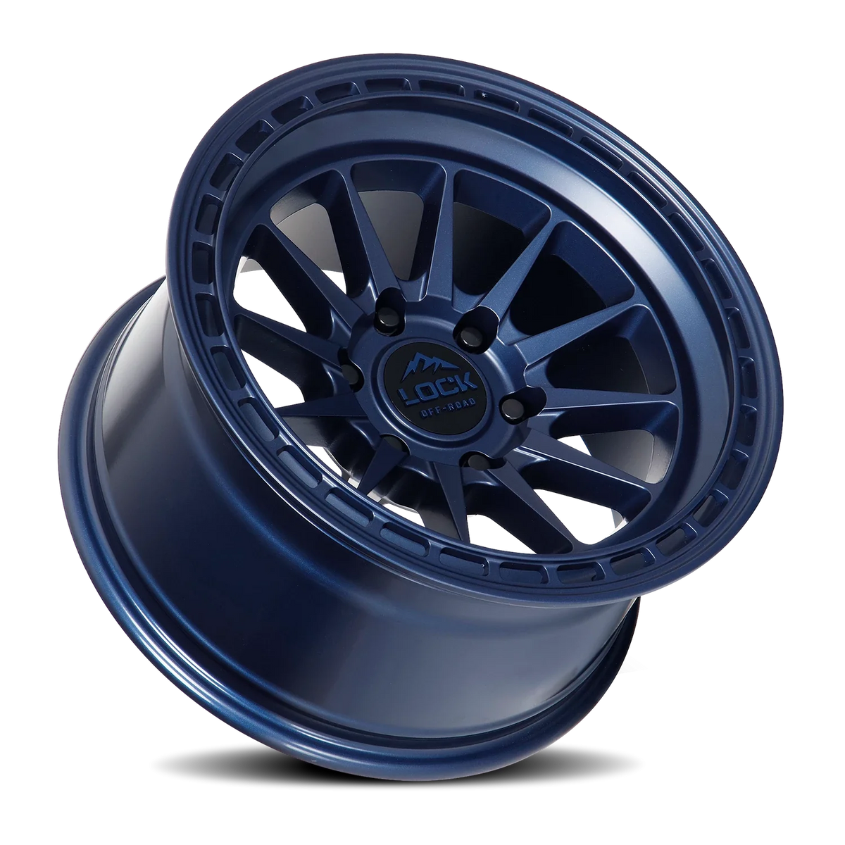 Lock Offroad Baja BLU 17x9 +0 5x127mm 71.5mm Matte