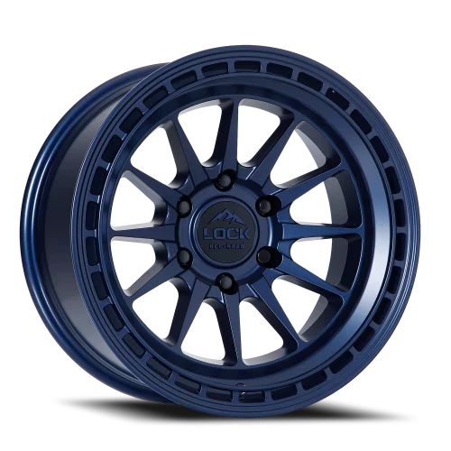 Lock Offroad Baja BLU 17x9 +12 6x139.7mm 106.2mm Matte