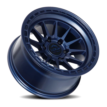 Lock Offroad Baja BLU 17x9 +12 6x135mm 87.1mm Matte