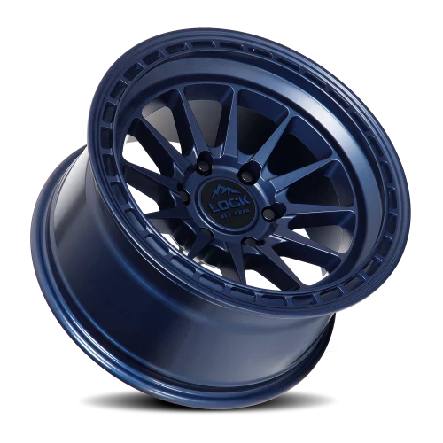 Lock Offroad Baja BLU 17x9 +12 6x139.7mm 106.2mm Matte