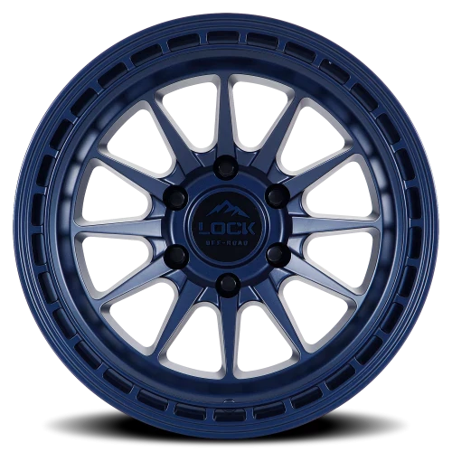 Lock Offroad Baja BLU 17x9 +12 6x135mm 87.1mm Matte