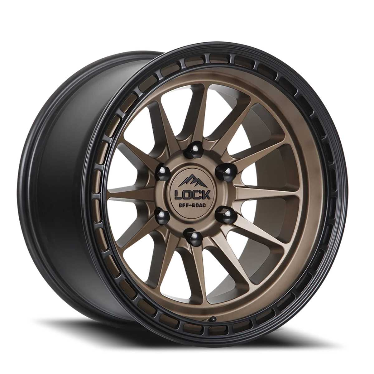 Lock Offroad Baja DBRZ 17x8 +38 6x130mm 84.1mm Matte