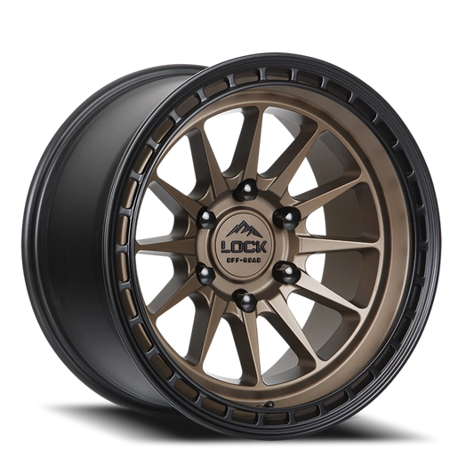 Lock Offroad Baja DBRZ 17x8 +38 6x130mm 84.1mm Matte