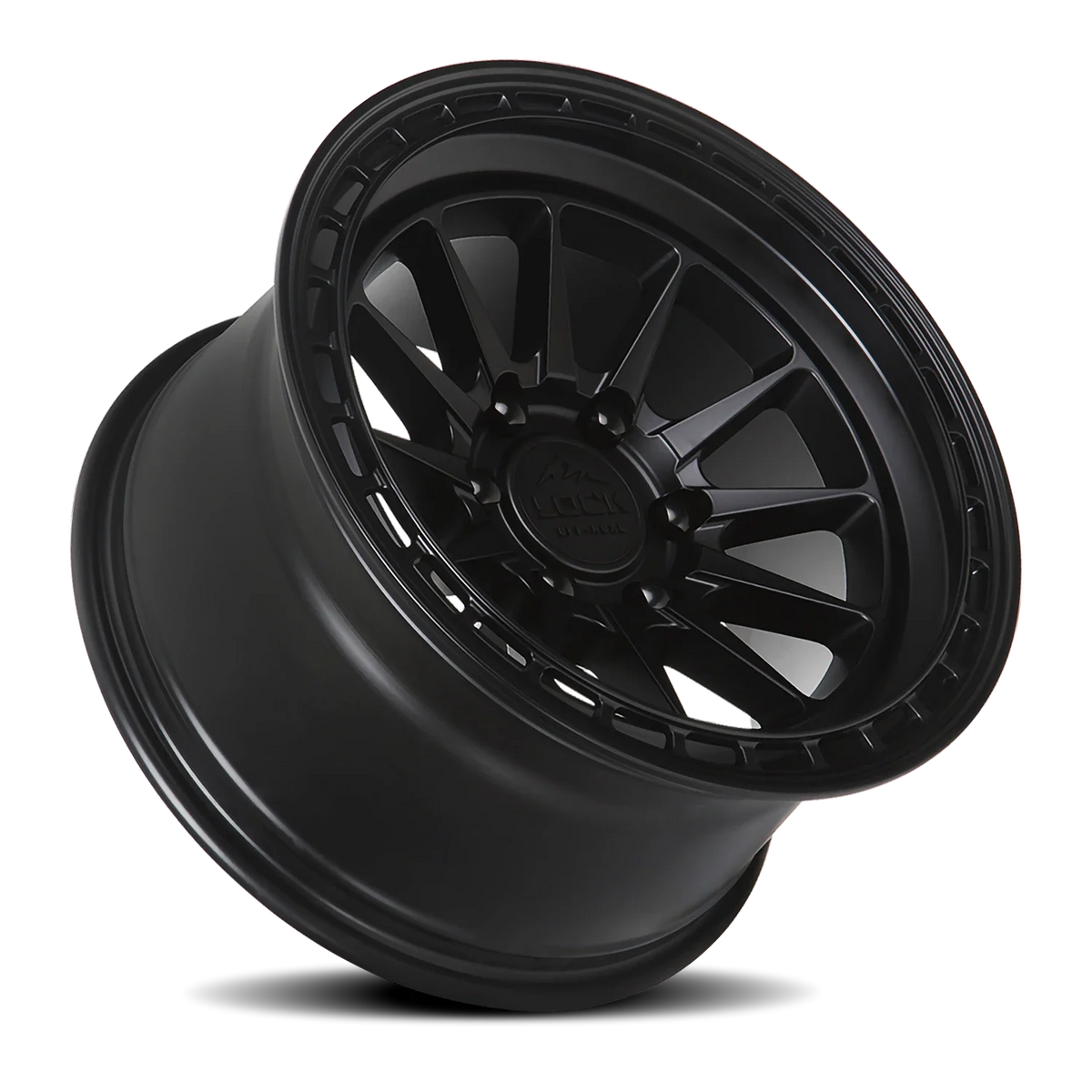 Lock Offroad Baja MB 17x9 +12 5x127mm 71.5mm Matte