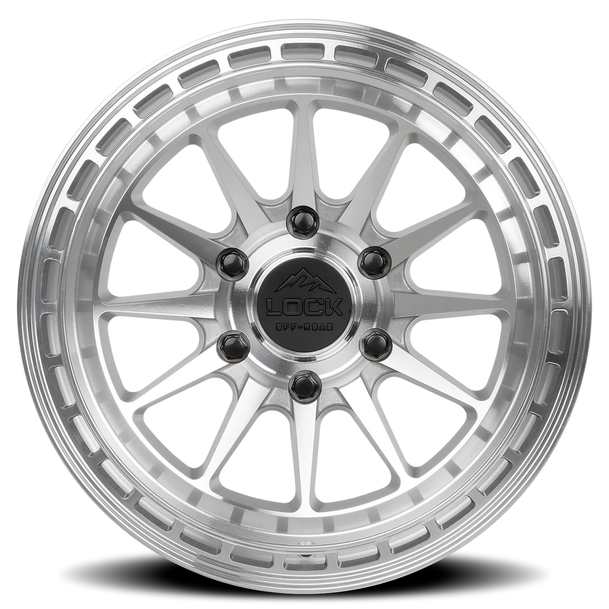 Lock Offroad Baja MC 17x8 +38 6x130mm 84.1mm Machined