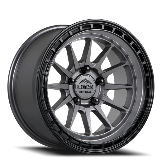 Lock Offroad Baja MG 17x8 +40 5x120mm 74.1mm Matte