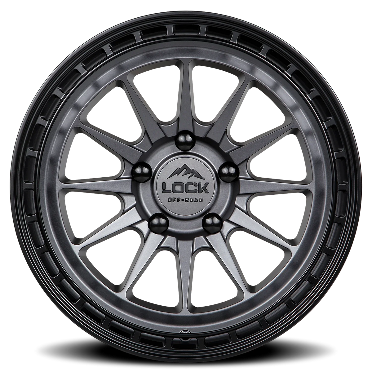 Lock Offroad Baja MG 17x9 +0 5x127mm 71.6mm Matte