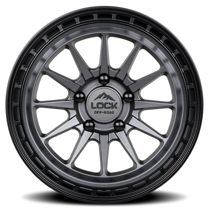 Lock Offroad Baja MG 17x9 +0 5x127mm 71.6mm Matte