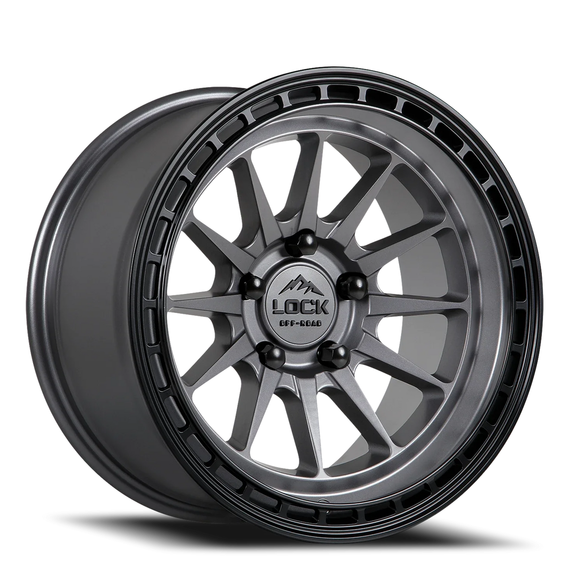 Lock Offroad Baja MG 17x8 +38 6x130mm 84.1mm Matte