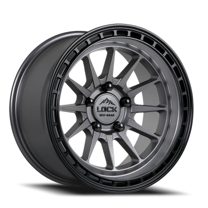 Lock Offroad Baja MG 17x9 -12 6x135mm 87.1mm Matte