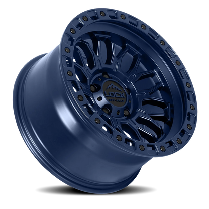 Lock Offroad Combat BLU 20x10 +18 8x180mm 124.3mm Matte