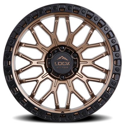 Lock Offroad Combat MBR 20x9 +0 6x139.7mm 106.2mm Matte