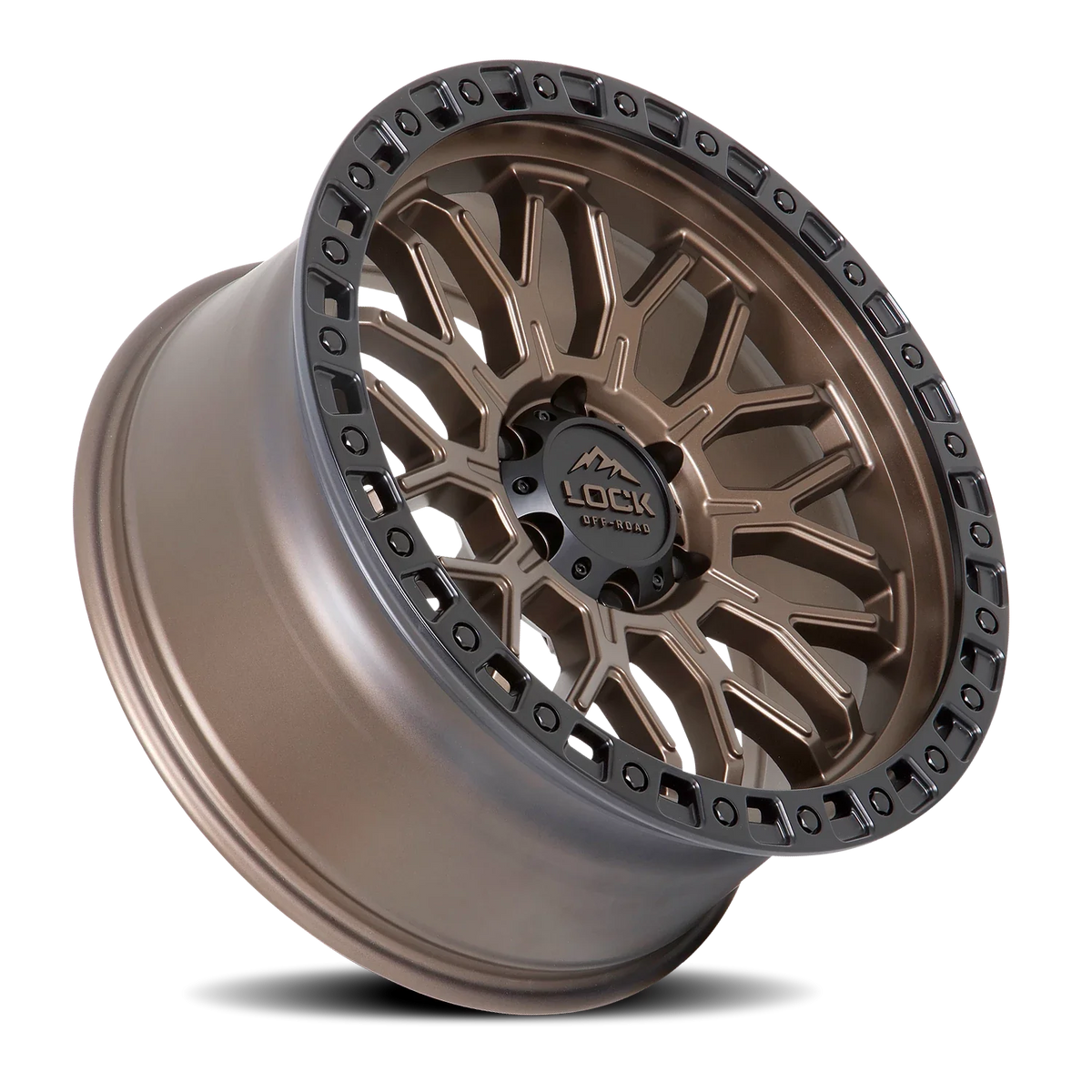 Lock Offroad Combat MBR 20x10 +18 8x165.1mm 125.2mm Matte
