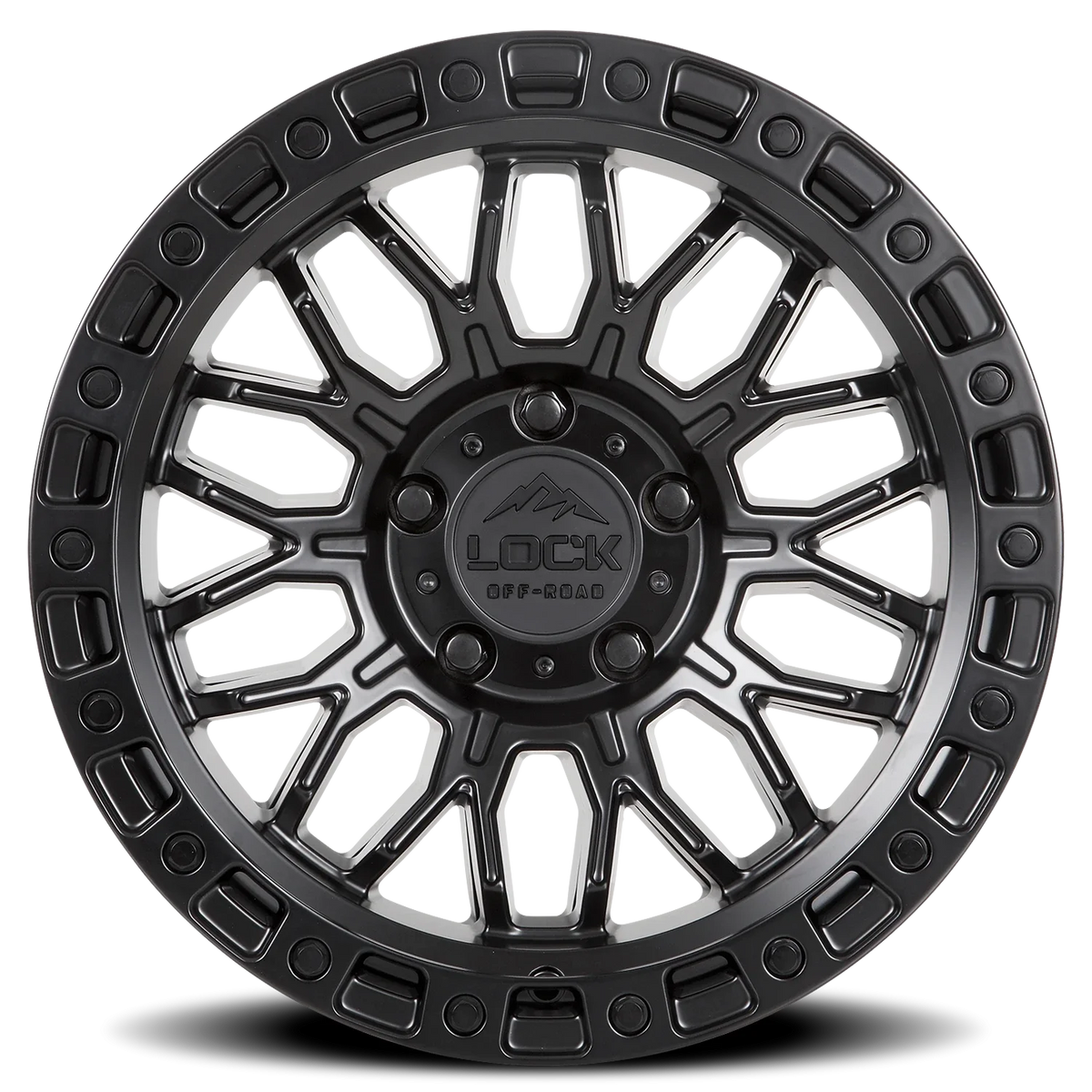 Lock Offroad Combat MB 20x10 +18 8x165.1mm 125.2mm Matte