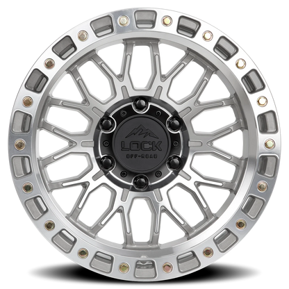 Lock Offroad Combat MC 17x9 +1 6x139.7mm 106.2mm Machined