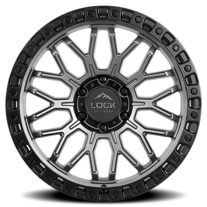 Lock Offroad Combat MG 20x10 +18 6x139.7mm 106.2mm Matte