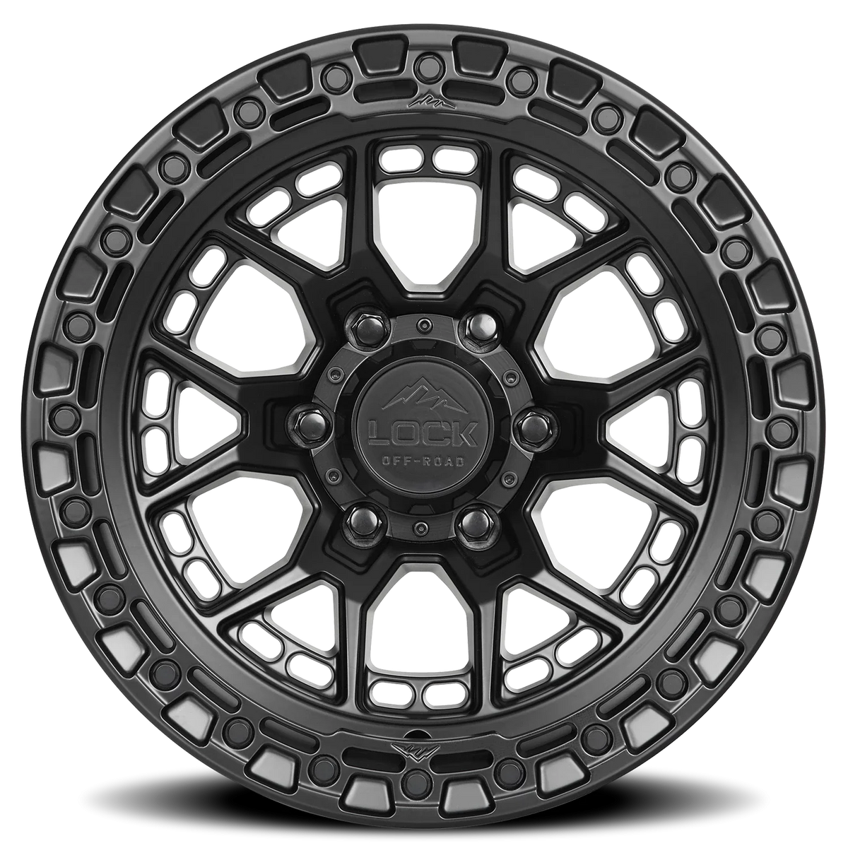 Lock Offroad Commando MB 20x10 +18 8x165.1mm 125.2mm Matte
