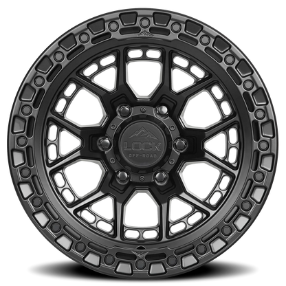 Lock Offroad Commando MB 20x10 +18 8x180mm 124.3mm Matte