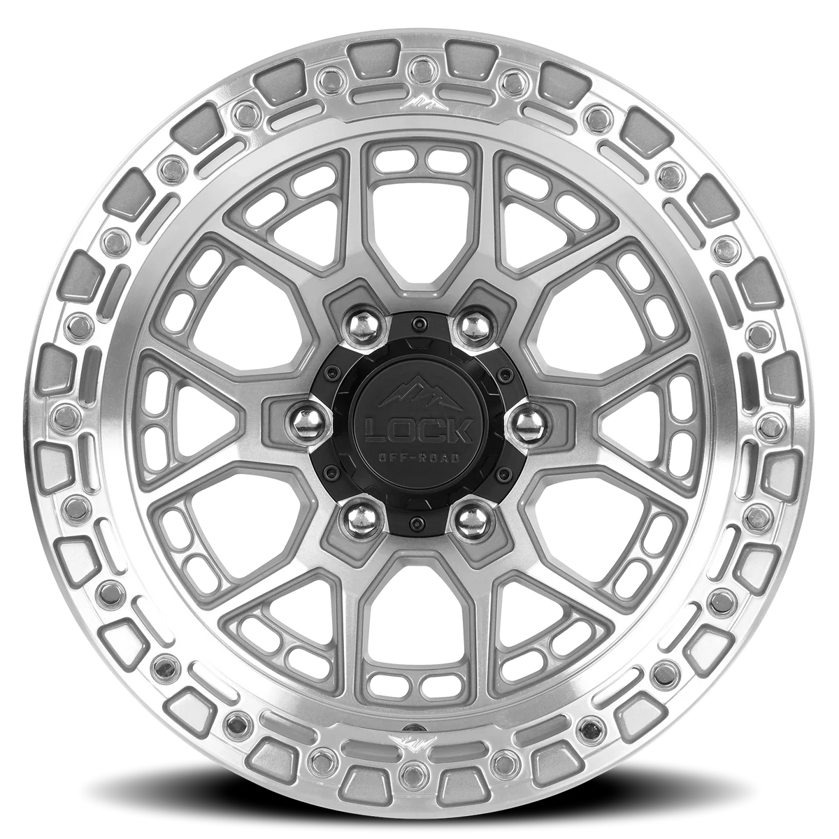Lock Offroad Commando MC 17x9 +12 5x127mm 71.5mm Machined
