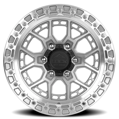 Lock Offroad Commando MC 17x9 +12 5x127mm 71.5mm Machined