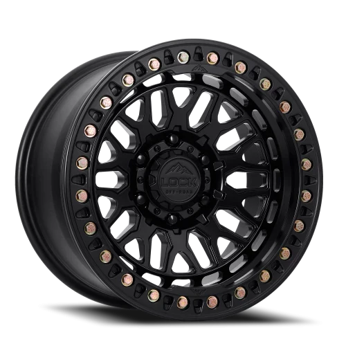 Lock Offroad Invader Forged Beadlock MB 17x9 +12 6x139.7mm 78.1mm Matte
