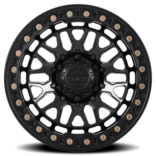 Lock Offroad Invader Forged Beadlock MB 17x9 +12 6x139.7mm 78.1mm Matte