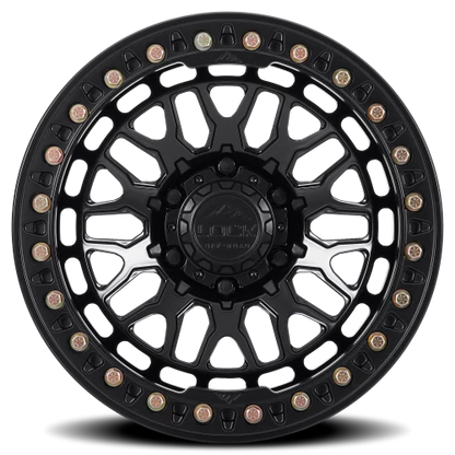 Lock Offroad Invader Forged Beadlock MB 17x9 +12 6x139.7mm 78.1mm Matte