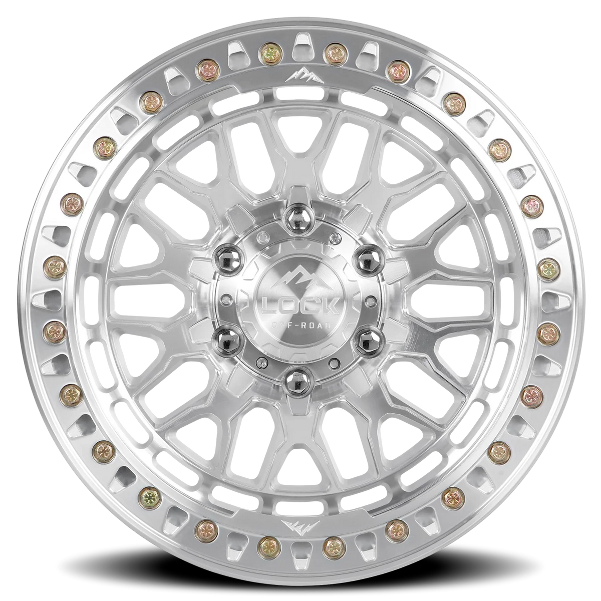 Lock Offroad Invader Forged Beadlock MC 17x9 +25 5x127mm 71.5mm Machined