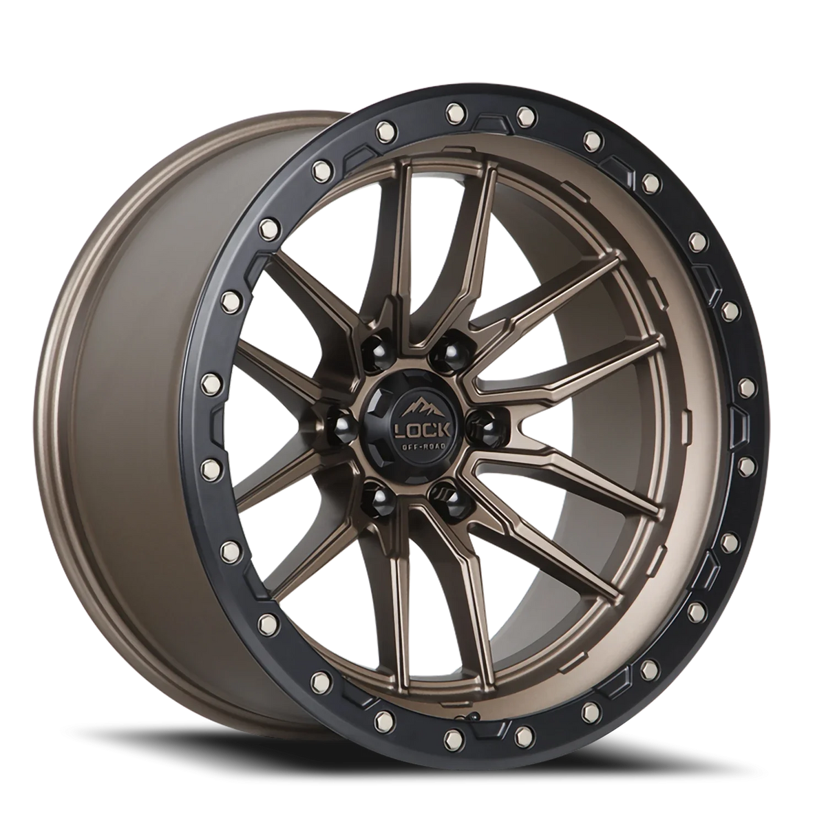 Lock Offroad Krawler BRZ 20x10 -18 8x165.1mm 125.2mm Matte