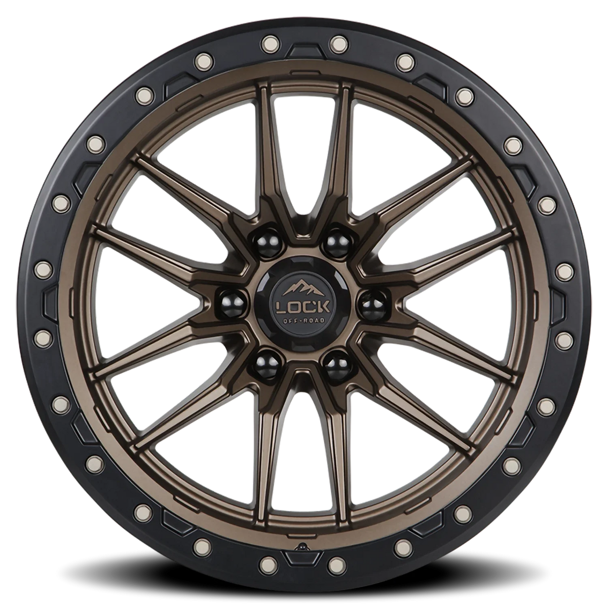 Lock Offroad Krawler BRZ 20x9 +20 8x165.1mm 125.2mm Matte