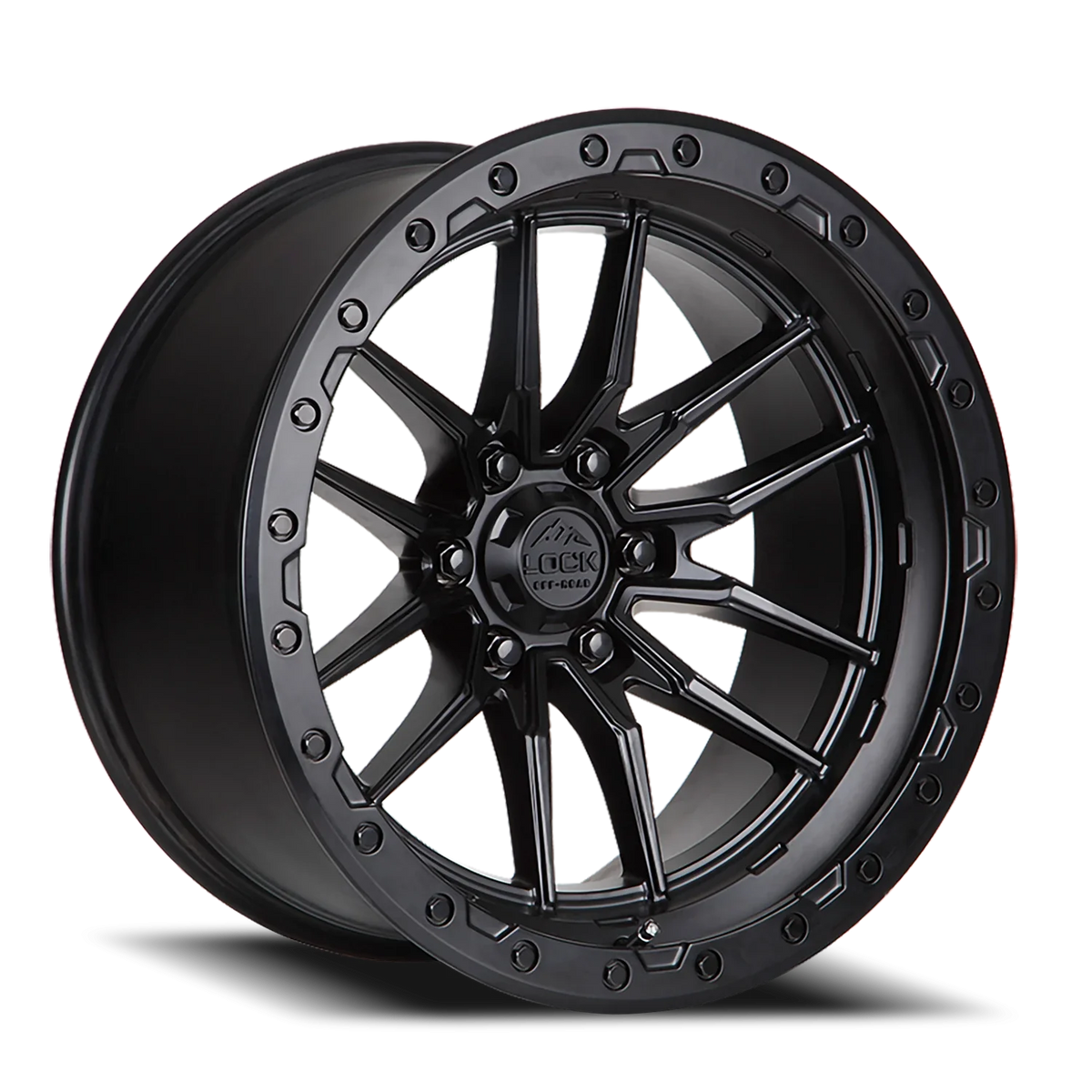 Lock Offroad Krawler MB 18x9 -12 6x139.7mm 106.2mm Matte