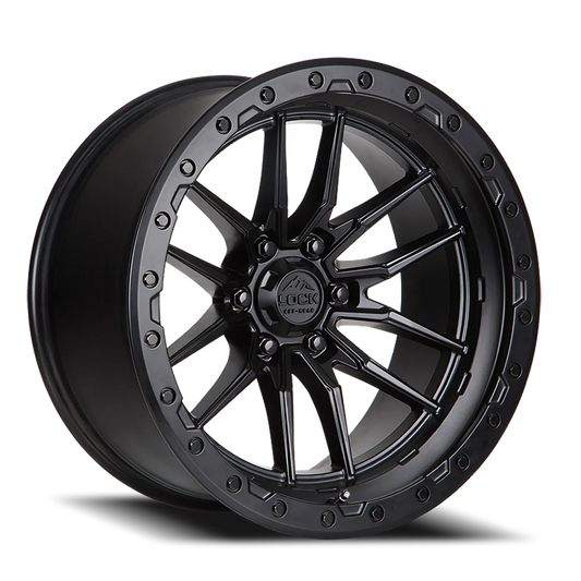 Lock Offroad Krawler MB 20x9 +1 8x165.1mm 125.2mm Matte
