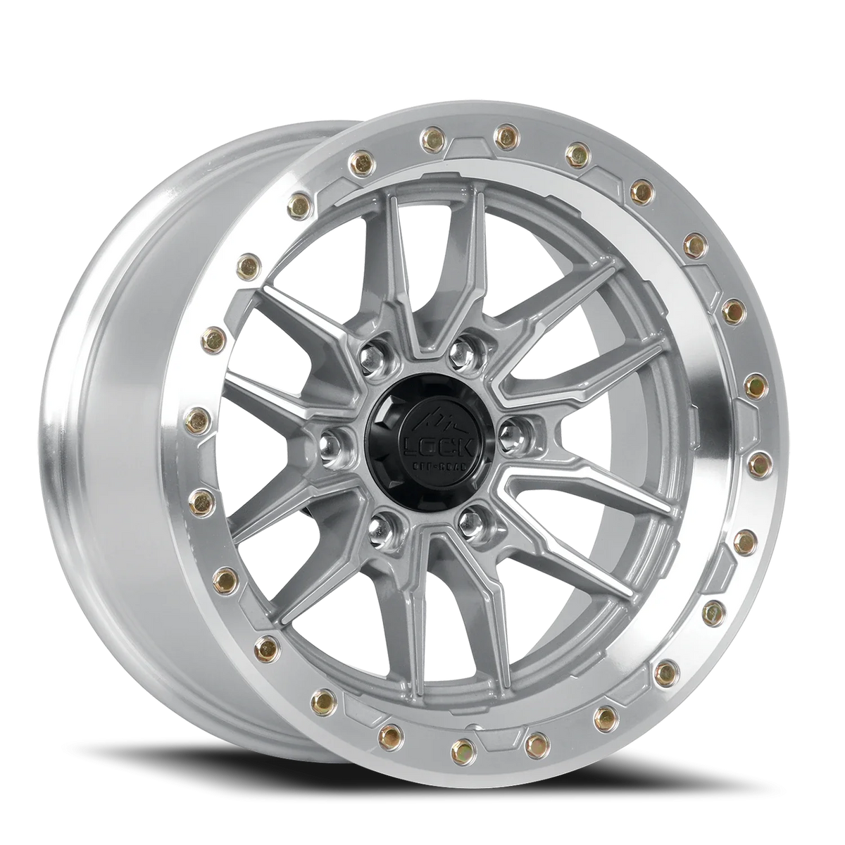 Lock Offroad Krawler MC 17x9 +12 6x139.7mm 106.2mm Machined