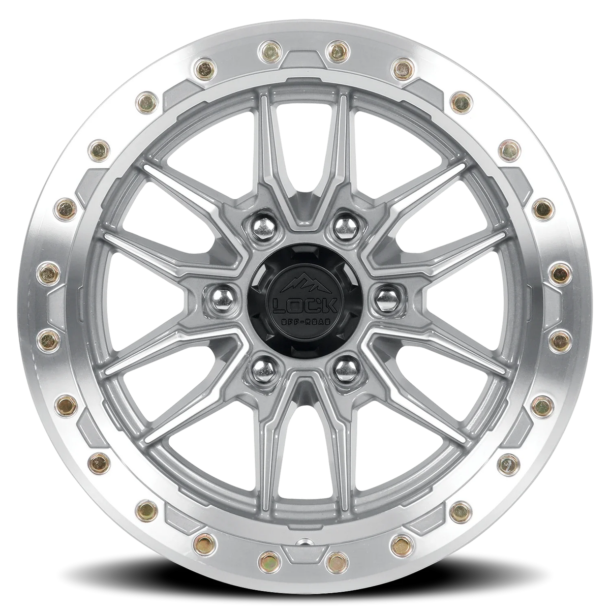 Lock Offroad Krawler MC 17x9 +0 6x139.7mm 106.2mm Machined
