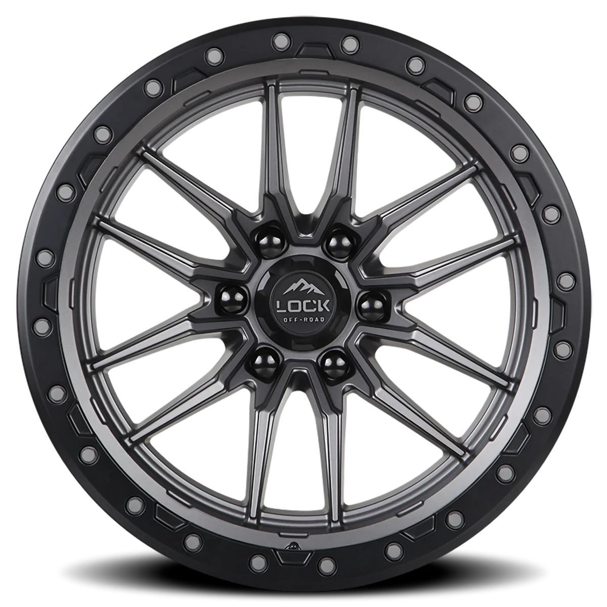 Lock Offroad Krawler MG 17x9 -12 5x127mm 71.6mm Matte