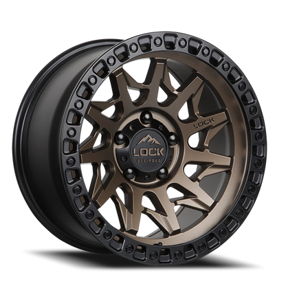 Lock Offroad Lunatic BRZ 20x10 -18 5x127mm 71.6mm Matte