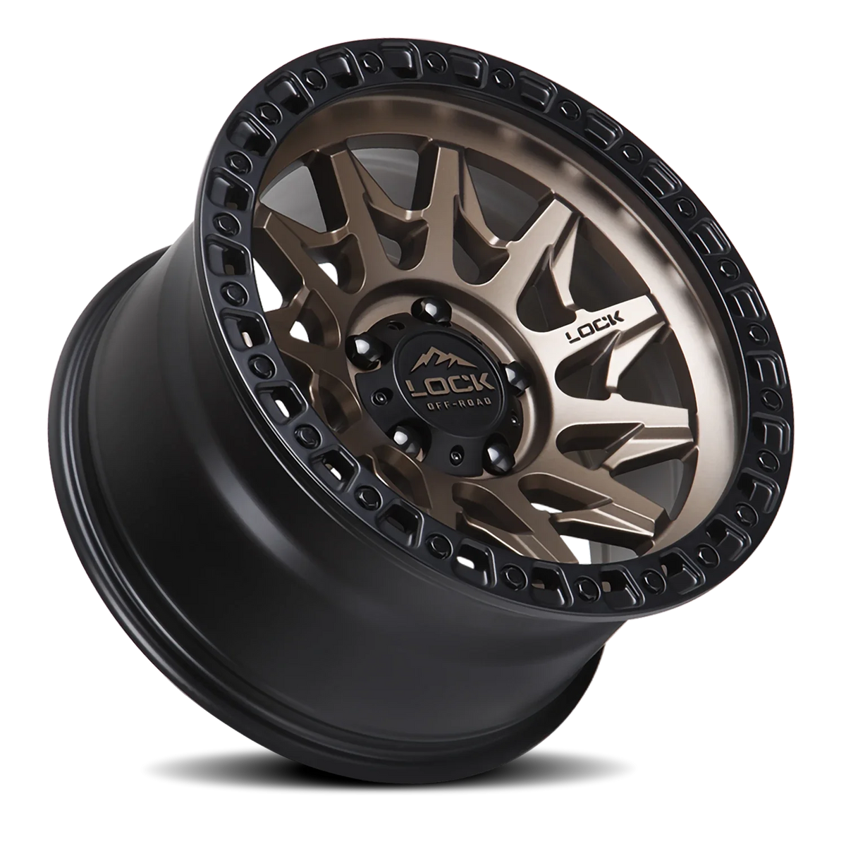 Lock Offroad Lunatic BRZ 17x9 -12 5x127mm 71.6mm Matte